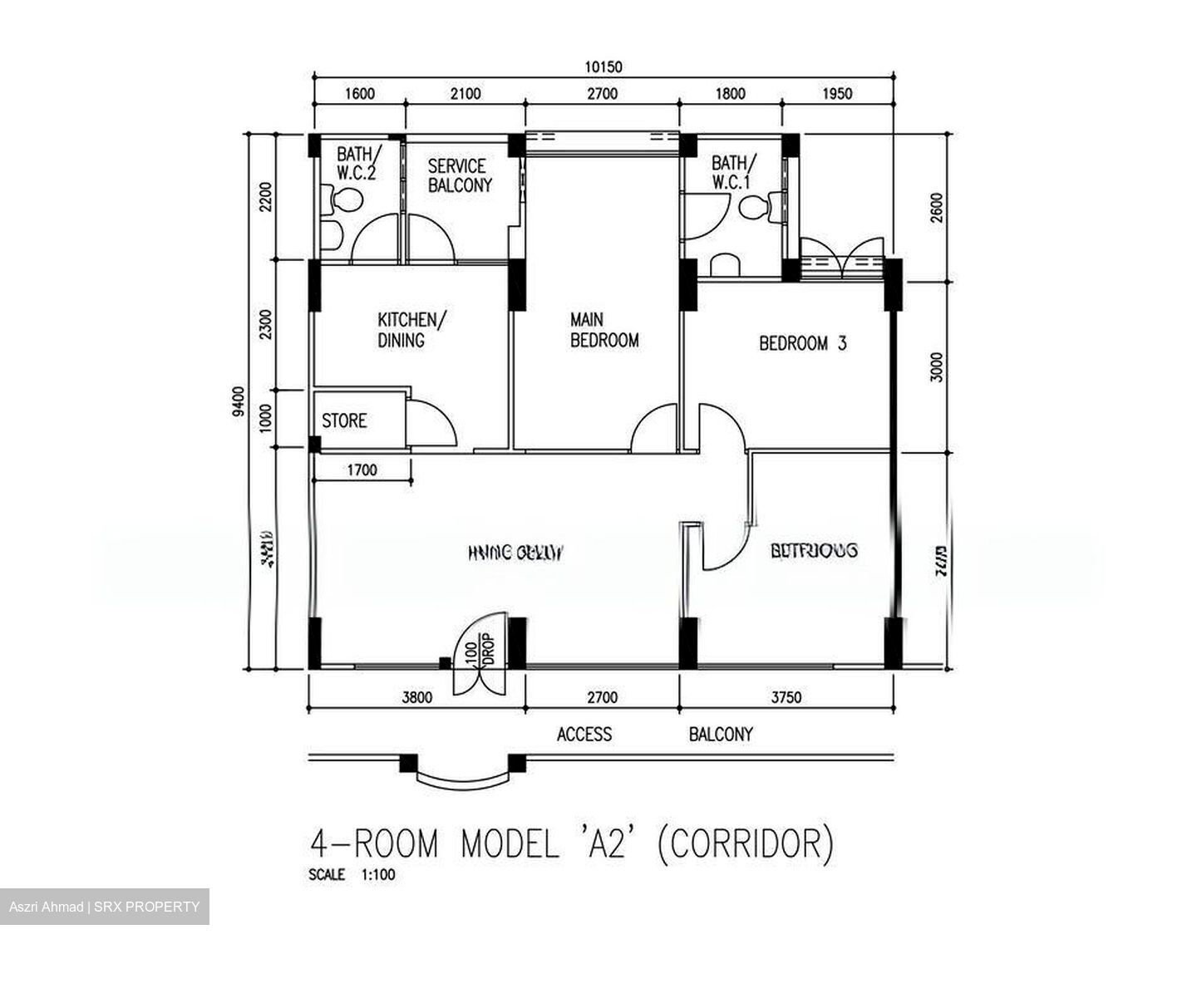 Blk 510 Jelapang Road (Bukit Panjang), HDB 4 Rooms #512628011